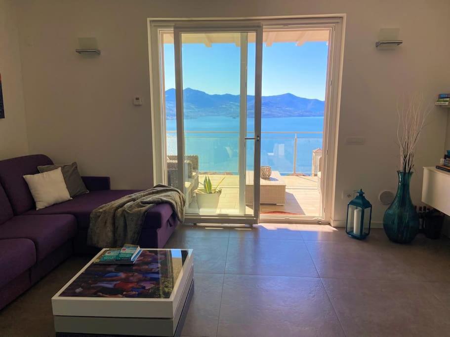 Piccolo Paradiso Vista Lago Con Piscina Privata Рива ди Солто Екстериор снимка